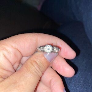 Cz cocktail ring